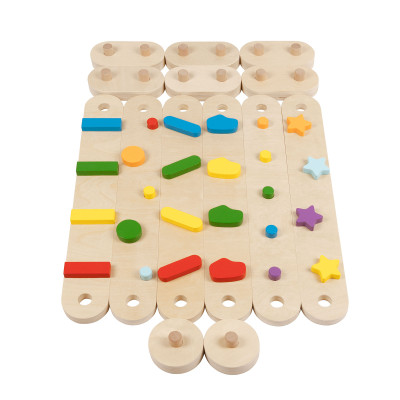 Balančné kladiny Rainbow 6 ks Balančné kladiny Rainbow 6 ks