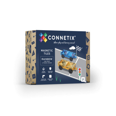 Magnetická stavebnica CONNETIX® Rainbow Car Pack 2 ks