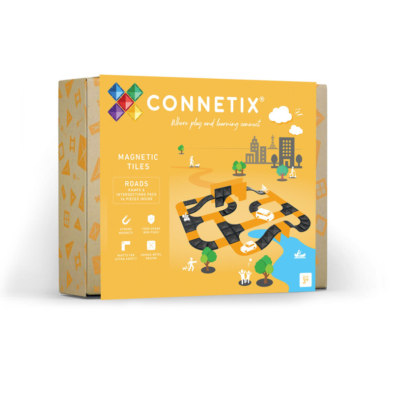 Magnetická stavebnica CONNETIX® Ramps & Intersections Pack 16 ks Magnetická stavebnica CONNETIX® Ramps & Intersections Pack 16 ks