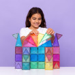 Magnetická stavebnica CONNETIX® Glitter Castle Pack 48 ks Magnetická stavebnica CONNETIX® Glitter Castle Pack 48 ks