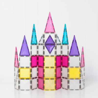 Magnetická stavebnica CONNETIX® Glitter Unicorn Pack 56 ks