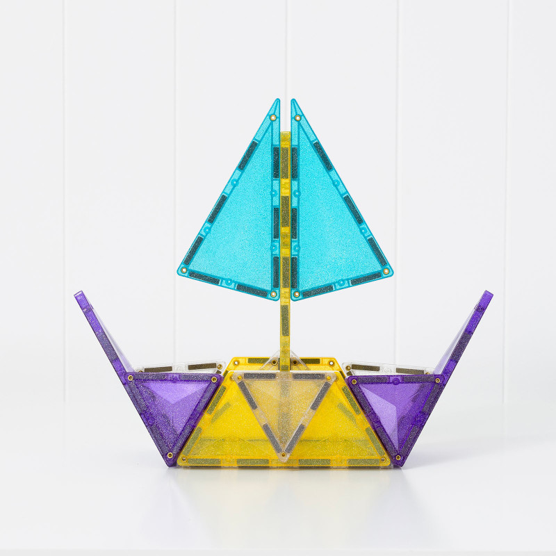 Magnetická stavebnica CONNETIX® Glitter Unicorn Pack 56 ks