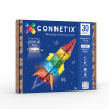 Magnetická stavebnica CONNETIX® Light Rocket Pack 30 ks