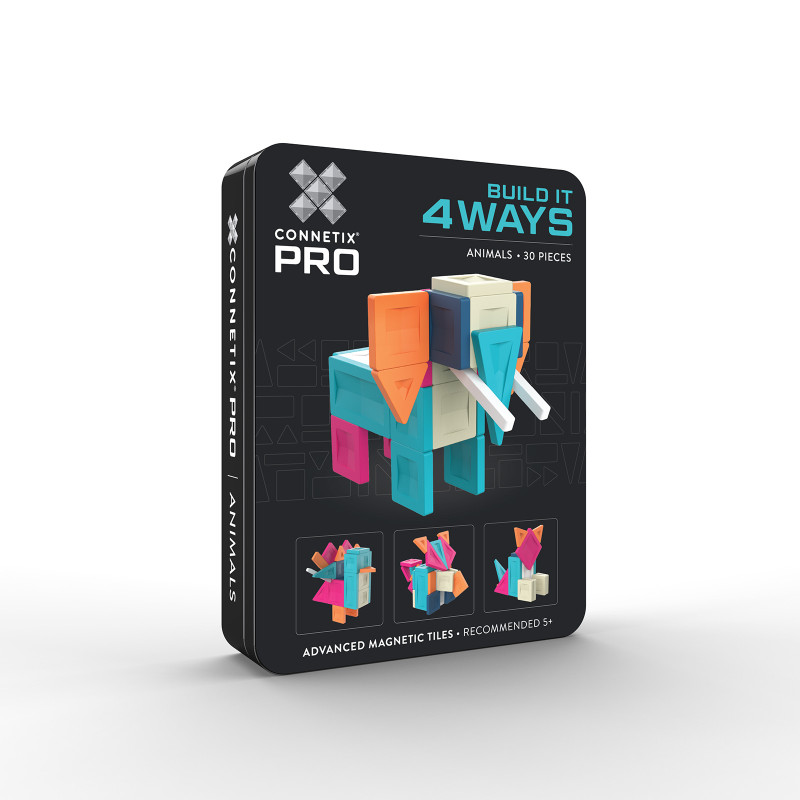 Magnetická stavebnica CONNETIX® PRO Animals Pack 30 ks