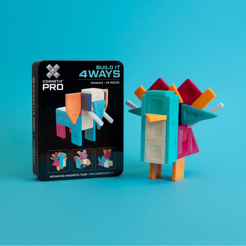 Magnetická stavebnica CONNETIX® PRO Animals Pack 30 ks
