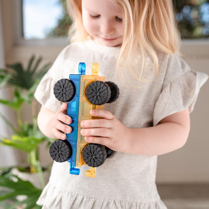 Magnetická stavebnica CONNETIX® Bright Car Pack 2 ks