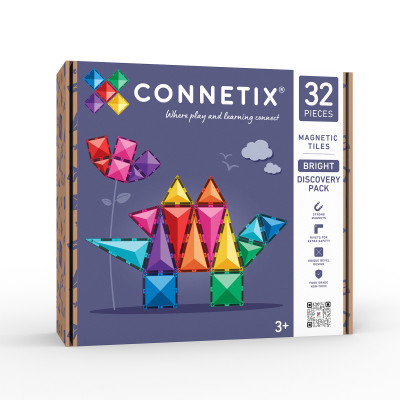 Magnetická stavebnica CONNETIX® Bright Discovery Pack 32 ks