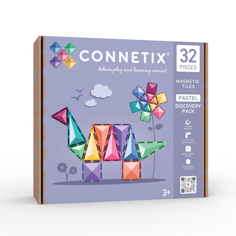 Magnetická stavebnica CONNETIX® Bright Discovery Pack 32 ks