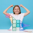 Magnetická stavebnica CONNETIX® Pastel Starter Pack 56 ks