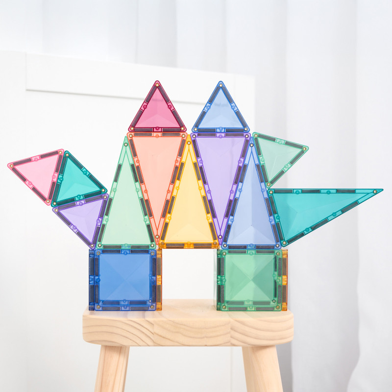 Magnetická stavebnica CONNETIX® Pastel Starter Pack 56 ks