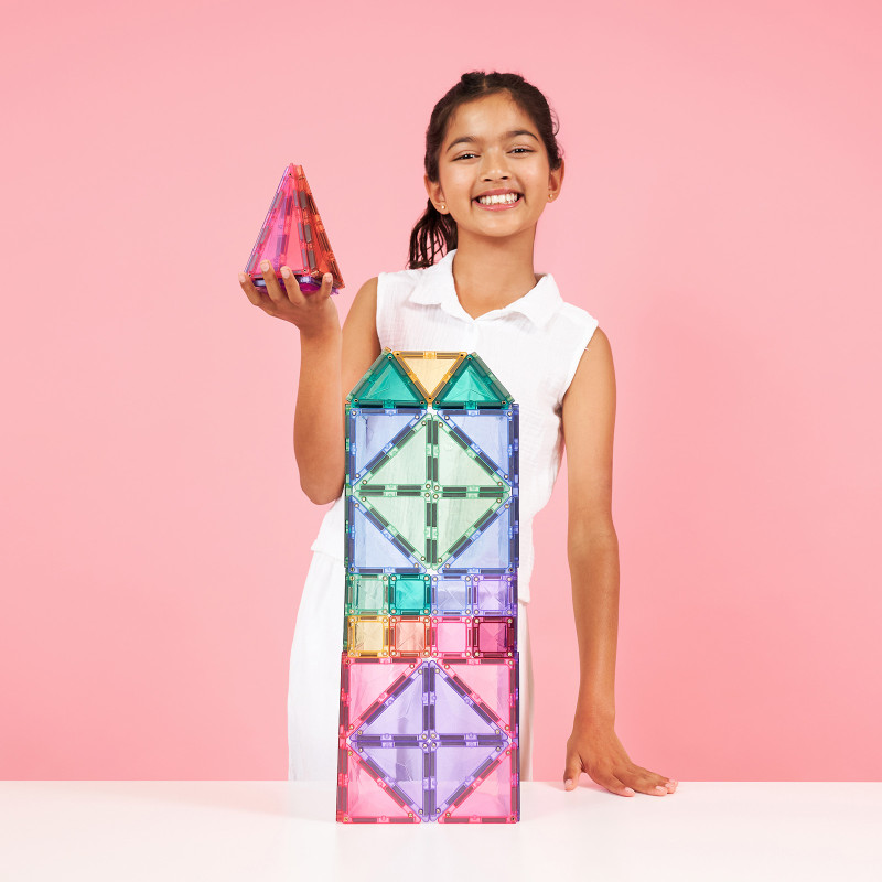 Magnetická stavebnica CONNETIX® Pastel Mega Pack 202 ks