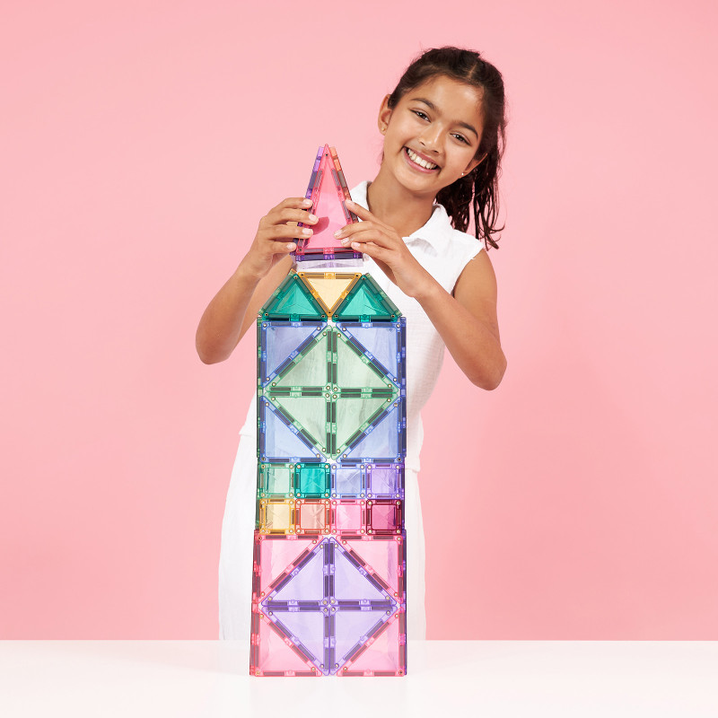 Magnetická stavebnica CONNETIX® Pastel Mega Pack 202 ks