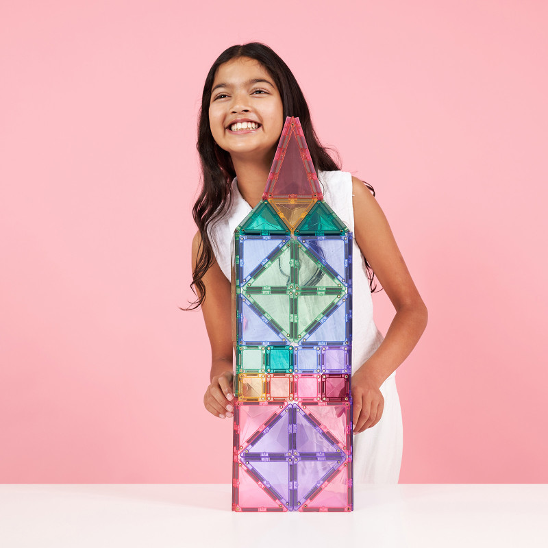 Magnetická stavebnica CONNETIX® Pastel Mega Pack 202 ks