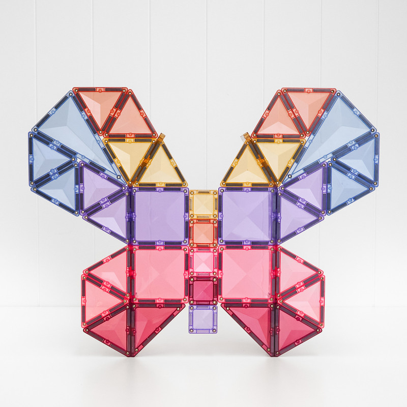 Magnetická stavebnica CONNETIX® Pastel Mega Pack 202 ks
