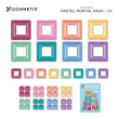 Magnetická stavebnica CONNETIX® Pastel Portal Pack 48 ks
