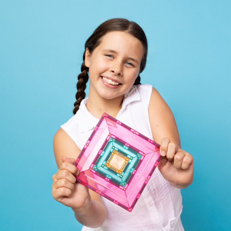 Magnetická stavebnica CONNETIX® Pastel Portal Pack 48 ks