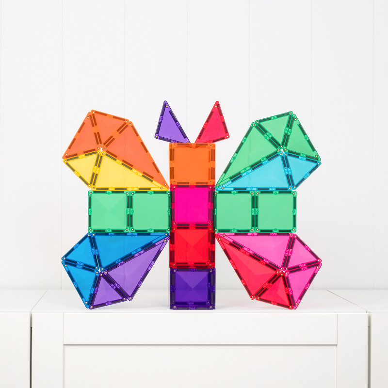 Magnetická stavebnica CONNETIX® Bright Starter Pack 56 ks