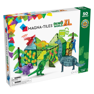 Magnetická stavebnica MAGNA-TILES® Dino Svet XL 50 ks
