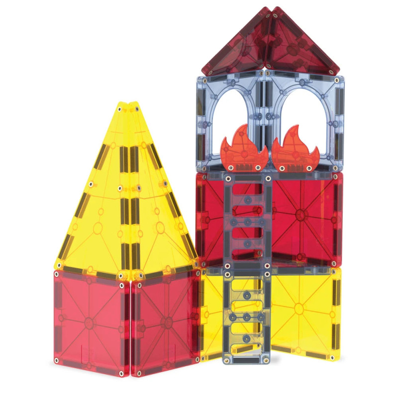 Magnetická stavebnica MAGNA-TILES® Fire Rescue 27 ks Magnetická stavebnica MAGNA-TILES® Fire Rescue 27 ks