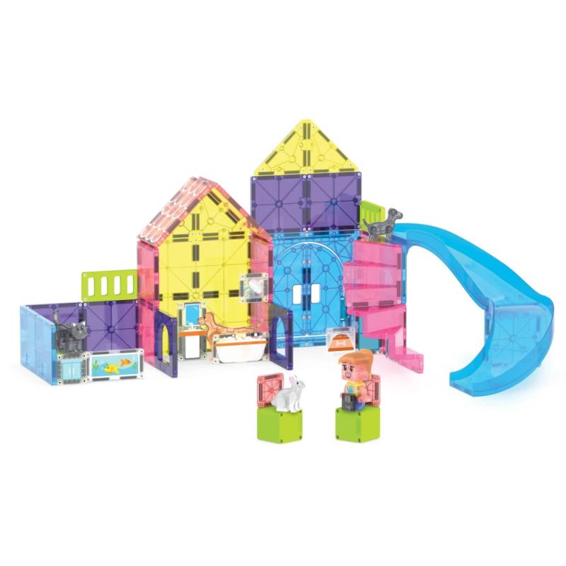 Magnetická stavebnica MAGNA-TILES® Pet Playhouse 50 ks