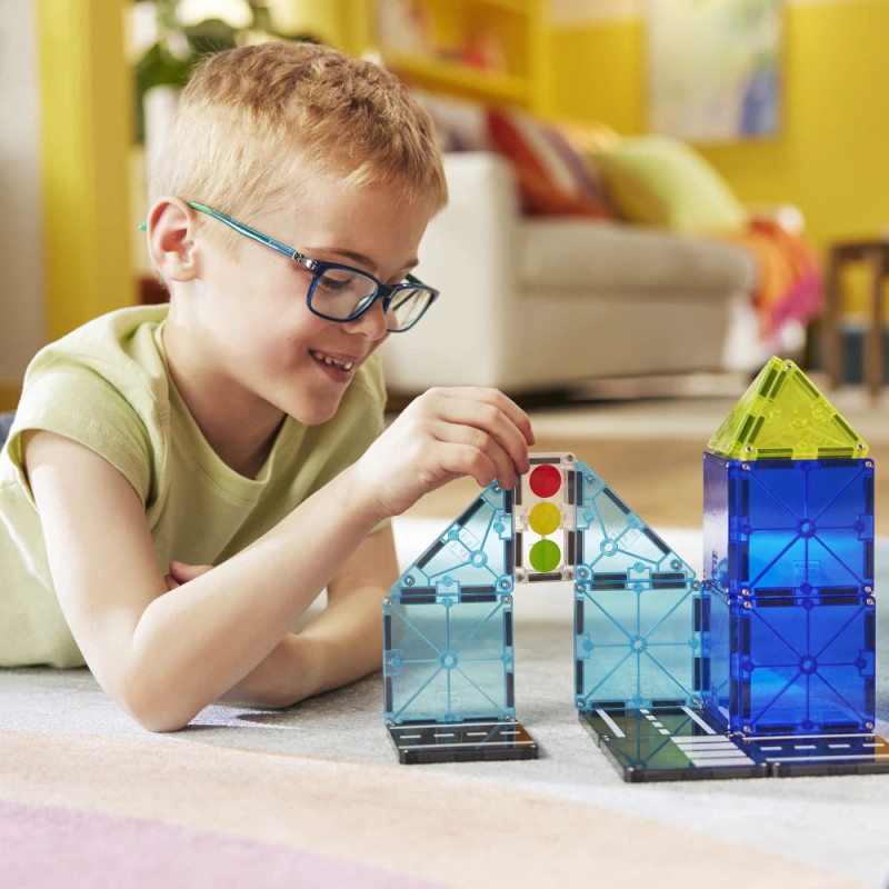 Magnetická stavebnica MAGNA-TILES® Police Patrol 20 ks Magnetická stavebnica MAGNA-TILES® Police Patrol 20 ks