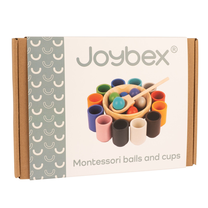 Montessori guličky a poháriky Montessori guličky a poháriky
