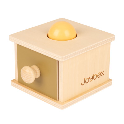 Montessori krabička s guličkou Montessori krabička s guličkou