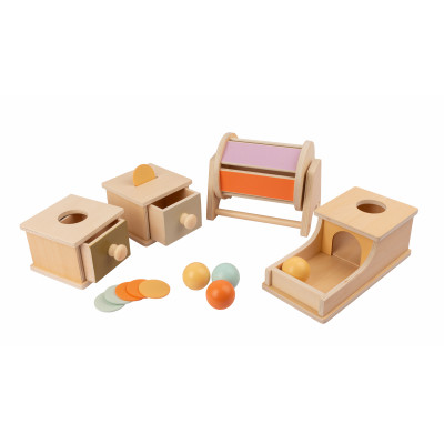 Montessori krabičky set Montessori krabičky set
