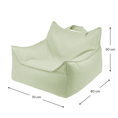 Detské kreslo sedací vak Wigiwama® - Herba Outdoor Beanbag Chair