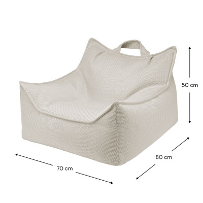Detské kreslo sedací vak Wigiwama® - Terra Outdoor Beanbag Chair
