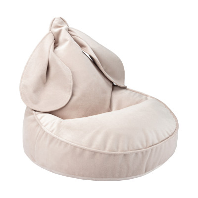 Detské kreslo sedací vak Wigiwama® - Dusty Beige Bunny Beanbag