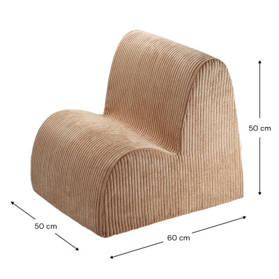 Detské kreslo Wigiwama® - Toffee Cloud