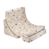 Rozkladacie detské kreslo Wigiwama® - Terrazzo Sand Moon Rozkladacie detské kreslo Wigiwama® - Terrazzo Sand Moon
