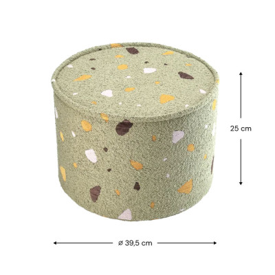 Puf Wigiwama® - Terrazzo Moss