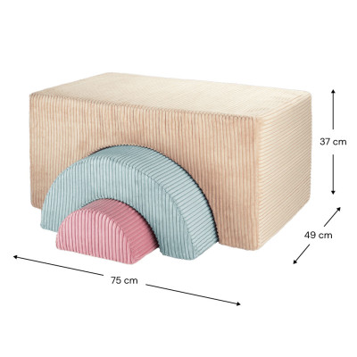 Wigiwama® Brown Sugar Rainbow Playset