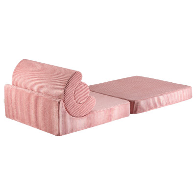 Rozkladacie detské kreslo Wigiwama® - Pink Mousse Flipster 