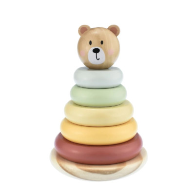 Nasadzovacie krúžky Macko Pastel Nasadzovacie krúžky Macko Pastel