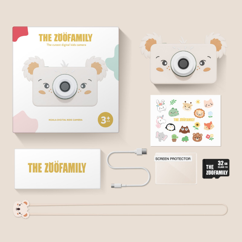 The Zoofamily detský digitálny fotoaparát koala