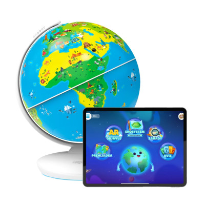 Interaktívny glóbus Orboot Náš svet