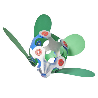 Magnetická stavebnica Clixo Window 24 ks