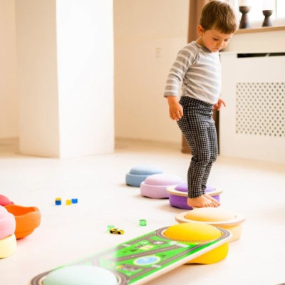 BaaVi balančná kladina s polepom Letisko