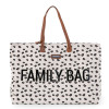Childhome prebaľovacia taška Family Bag canvas leopard Childhome prebaľovacia taška Family Bag canvas leopard