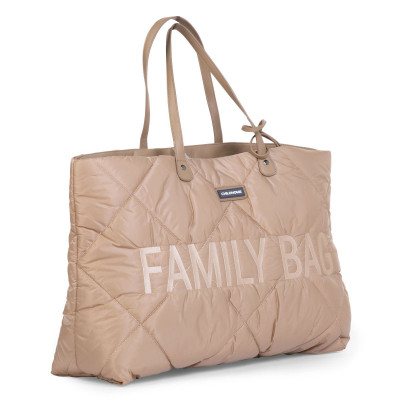 Childhome prebaľovacia taška Family Bag puffered beige