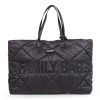 Childhome prebaľovacia taška Family Bag puffered black Childhome prebaľovacia taška Family Bag puffered black