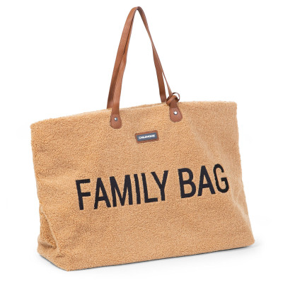 Childhome prebaľovacia taška Family Bag teddy beige