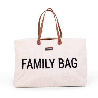 Childhome prebaľovacia taška Family Bag teddy off white
