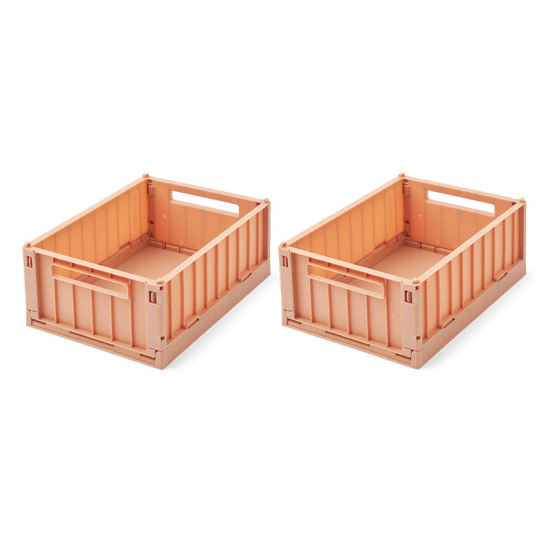LIEWOOD úložné boxy S Weston Tuscany Rose 2 kusy