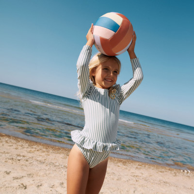 LIEWOOD volejbalová lopta Crispy Corn Multi Mix