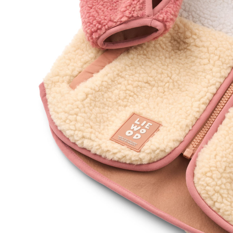 LIEWOOD Bunda Nolan Pile Jacket Apple blossom multi mix