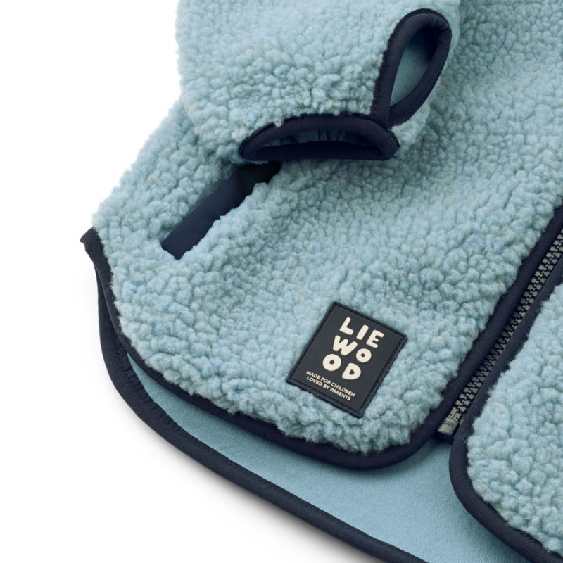 LIEWOOD Bunda Nolan Pile Jacket Beach blue